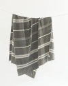 Creative Women Aden Cotton Bath Towel In Gray