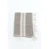 Creative Women Aden Cotton Hand Towel In Gray
