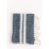 Creative Women Aden Cotton Hand Towel In Blue