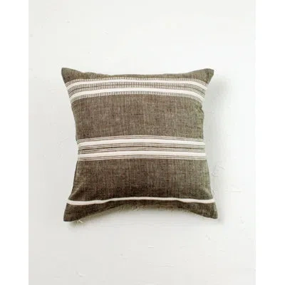 Creative Women Aden Pillow Cover In Brown