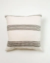 Creative Women Aden Throw Pillow Cover In Gray