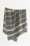 Creative Women Aden Throw In White Stripe