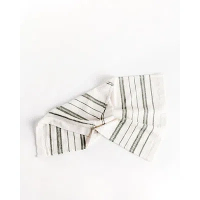Creative Women Avery Cotton Tea Towel - Set Of 2 In Gray