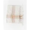 Creative Women Cabin Hatch Cotton Bath Towel In White