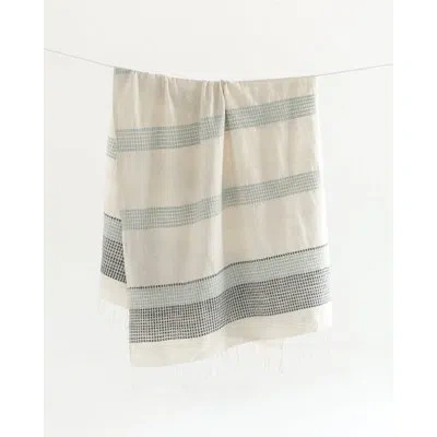 Creative Women Camden Cotton Bath Towel In Gray
