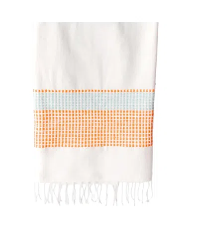 Creative Women Camden Cotton Bath Towel In White