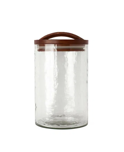 Creative Women Glass Canister In Transparent
