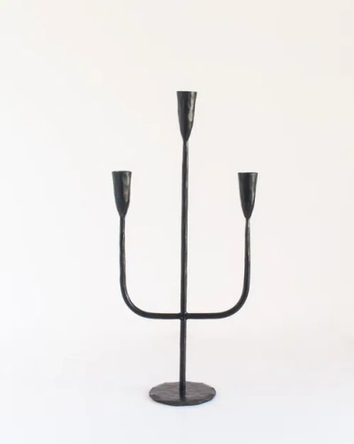 Creative Women Hand-forged Iron Candelabra