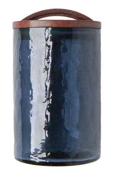 Creative Women Large Canister In Blue
