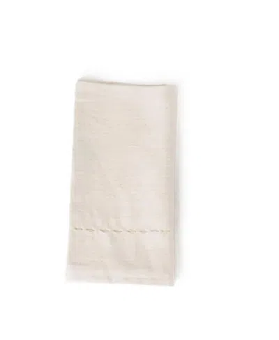 Creative Women Pulled Cotton Napkins, Set Of 4 In Brown