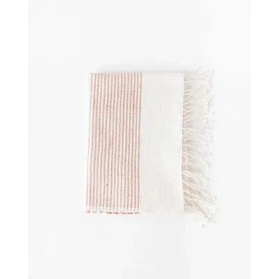 Creative Women Riviera Cotton Hand Towel In Pink