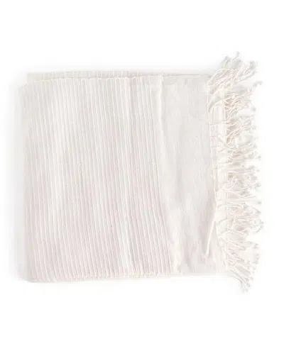 Creative Women Riviera Cotton Tablecloth In Brown