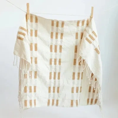 Creative Women Soho Hand Towel In Beige