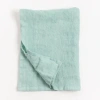 Creative Women Stone Washed Linen Tea Towel In Ocean Spray