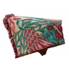 Creature Marseille Red / Green Les Oiseaux - Jacquard Throw