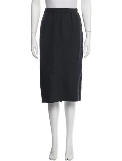 Pre-owned Creatures Of Comfort Knee-length Skirt In Gray