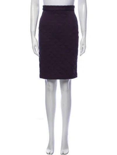 Pre-owned Creatures Of Comfort Knee-length Skirt In Purple