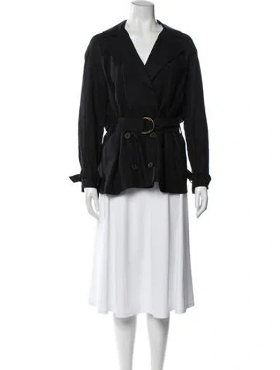 Pre-owned Creatures Of Comfort Linen Jacket In Black
