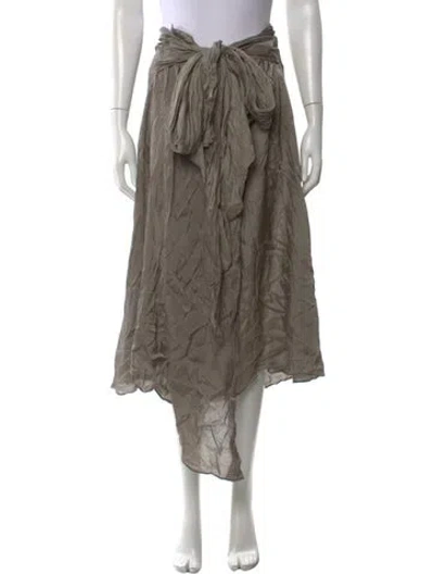 Pre-owned Creatures Of Comfort Long Skirt In Neutral