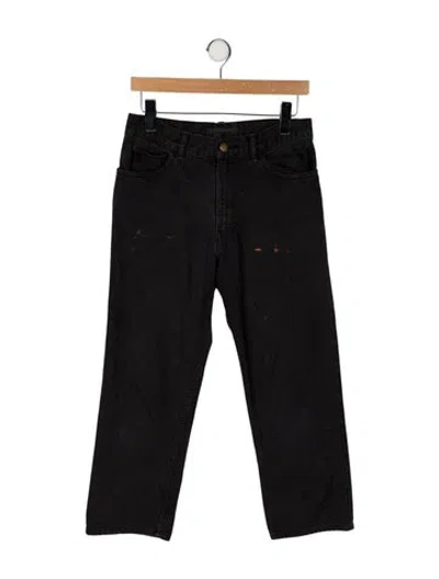 Pre-owned Creatures Of Comfort Straight Leg Pants In Black