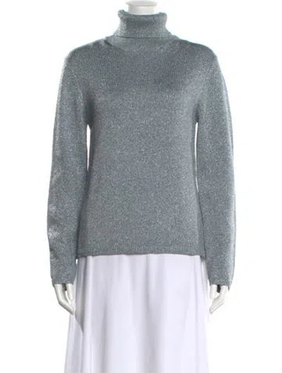 Pre-owned Creatures Of Comfort Turtleneck Sweater In Blue