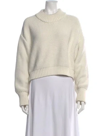 Pre-owned Creatures Of Comfort Turtleneck Sweater In Neutral
