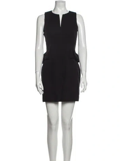 Pre-owned Creatures Of Comfort V-neck Long Dress In Blue