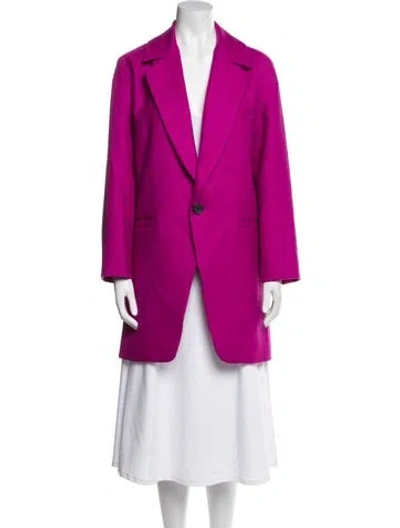 Pre-owned Creatures Of Comfort Wool Blazer In Purple