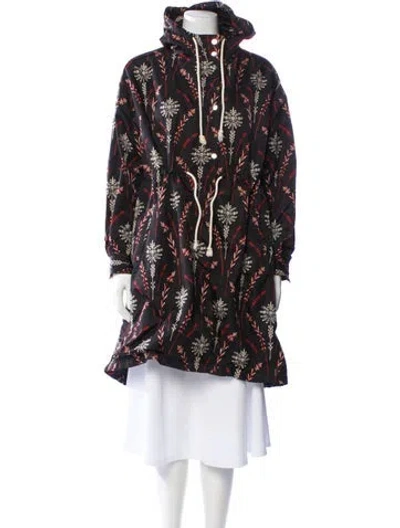 Pre-owned Creatures Of The Wind Nylon Printed Jacket In Black