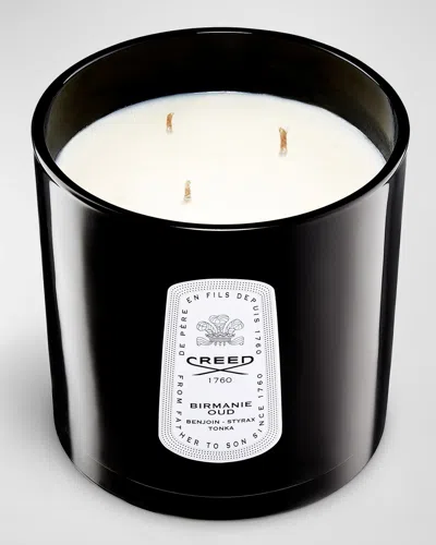 Creed 22.9 Oz. Birmanie Oud Scented Candle In Black