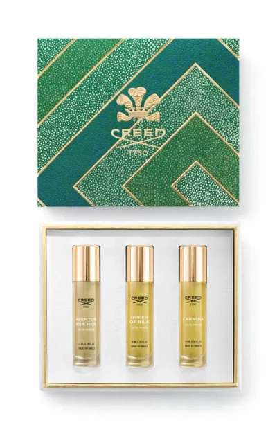 Creed 3-piece Fragrance Set $300 Value In Transparent