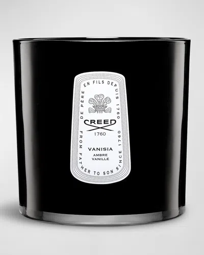 Creed 3.7 Lb. Vanisia Large Leather Candle In Black