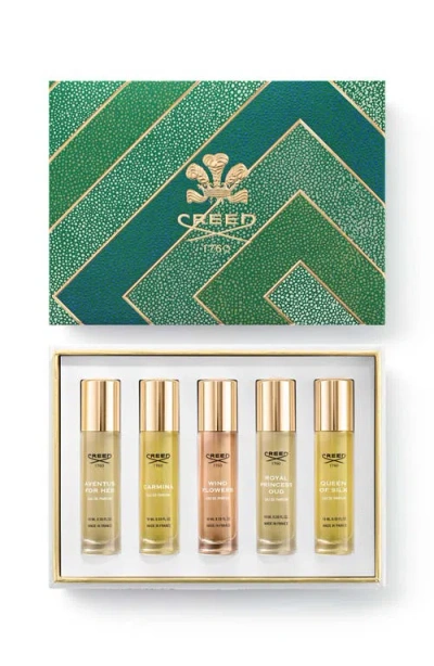 Creed 5-piece Fragrance Set $500 Value In Transparent