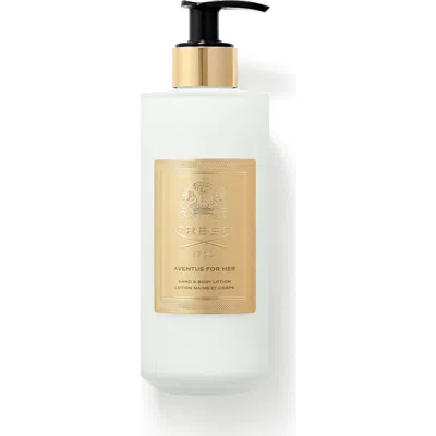 Creed Aventus For Her Hand & Body Lotion In Transparent