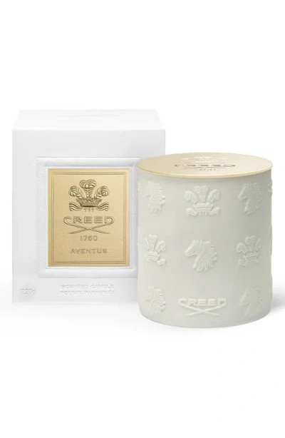 Creed Aventus Porcelain Candle In White