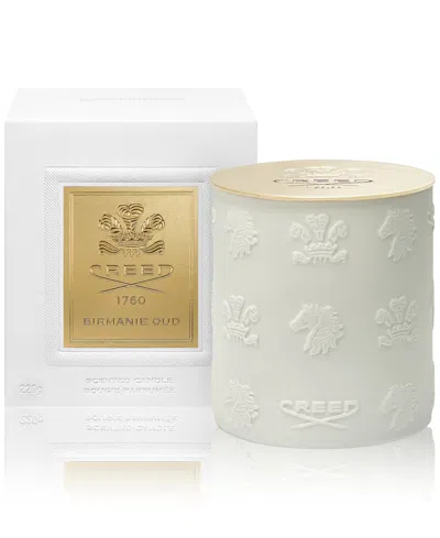 Creed Birmanie Oud Porcelain Candle, 7.76 Oz. In White