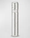 Creed Empty Silver Refillable Pocket Spray Case, 0.33 Oz.