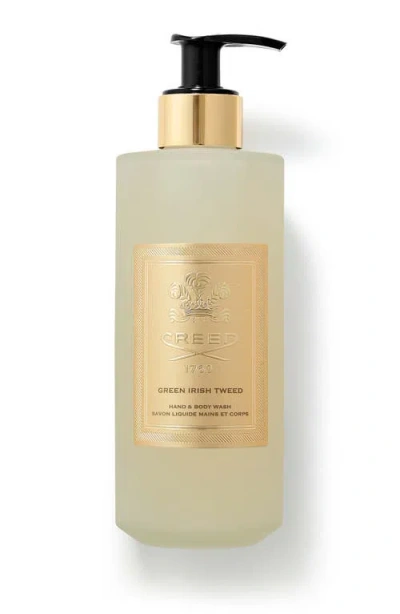 Creed Green Irish Tweed Hand & Body Wash In Transparent