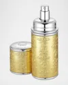 Creed Deluxe Leather & Silver-tone Bottle Atomizer