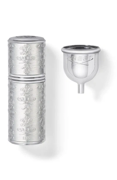 Creed Leather Fragrance Atomizer In Metallic