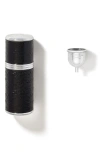 Creed Leather Fragrance Atomizer In Silver/black