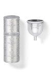 Creed Leather Fragrance Atomizer In Silver/silver