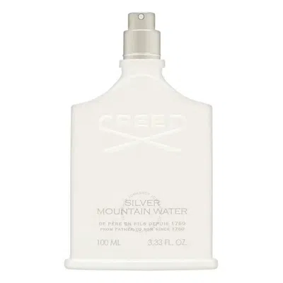 Creed Men's  Silver Mountain Water Edp Spray 3.3 oz (tester) Fragrances 871854910353 In Green / Silver