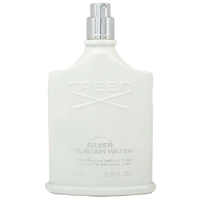 Creed Men's Silver Mountain Water No Cap Edp Spray 3.3 oz (tester) Fragrances 3508440561053 In Green / Silver