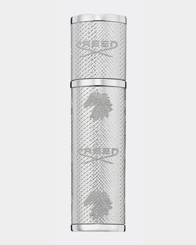 Creed Refillable Silver Travel Spray Atomizer, 0.16 Oz.
