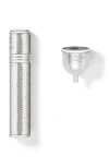 Creed Refillable Travel Atomizer In Silver/silver