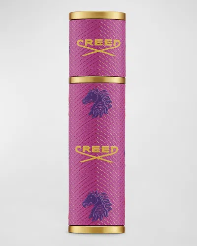 Creed Refillable Travel Perfume Atomizer 5ml - Pink In White
