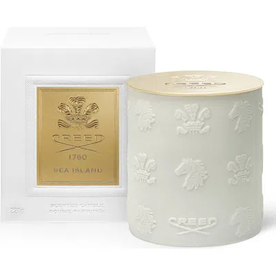 Creed Sea Island Porcelain Candle In White