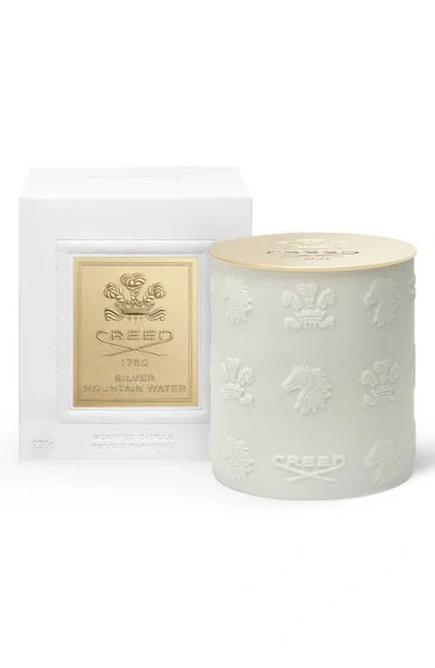 Creed Silver Mountain Water Porcelain Candle In Neutral