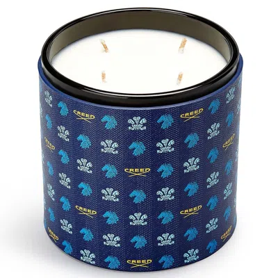 Creed Unisex  Birmanie Oud Blue Leather 650g Scented Candle 3508440506771 In Multi